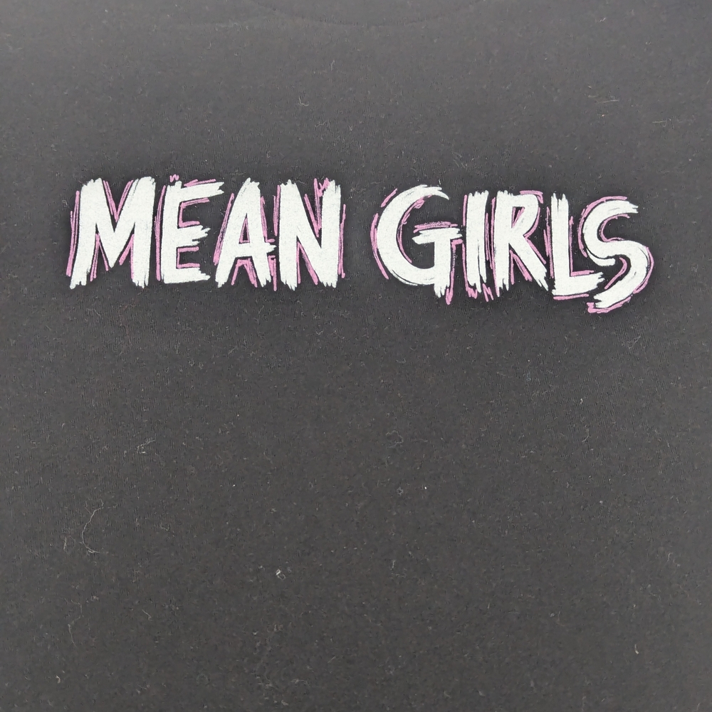 Mean Girls Broadway Musical Based On The Movie Black Tee Large Unisex